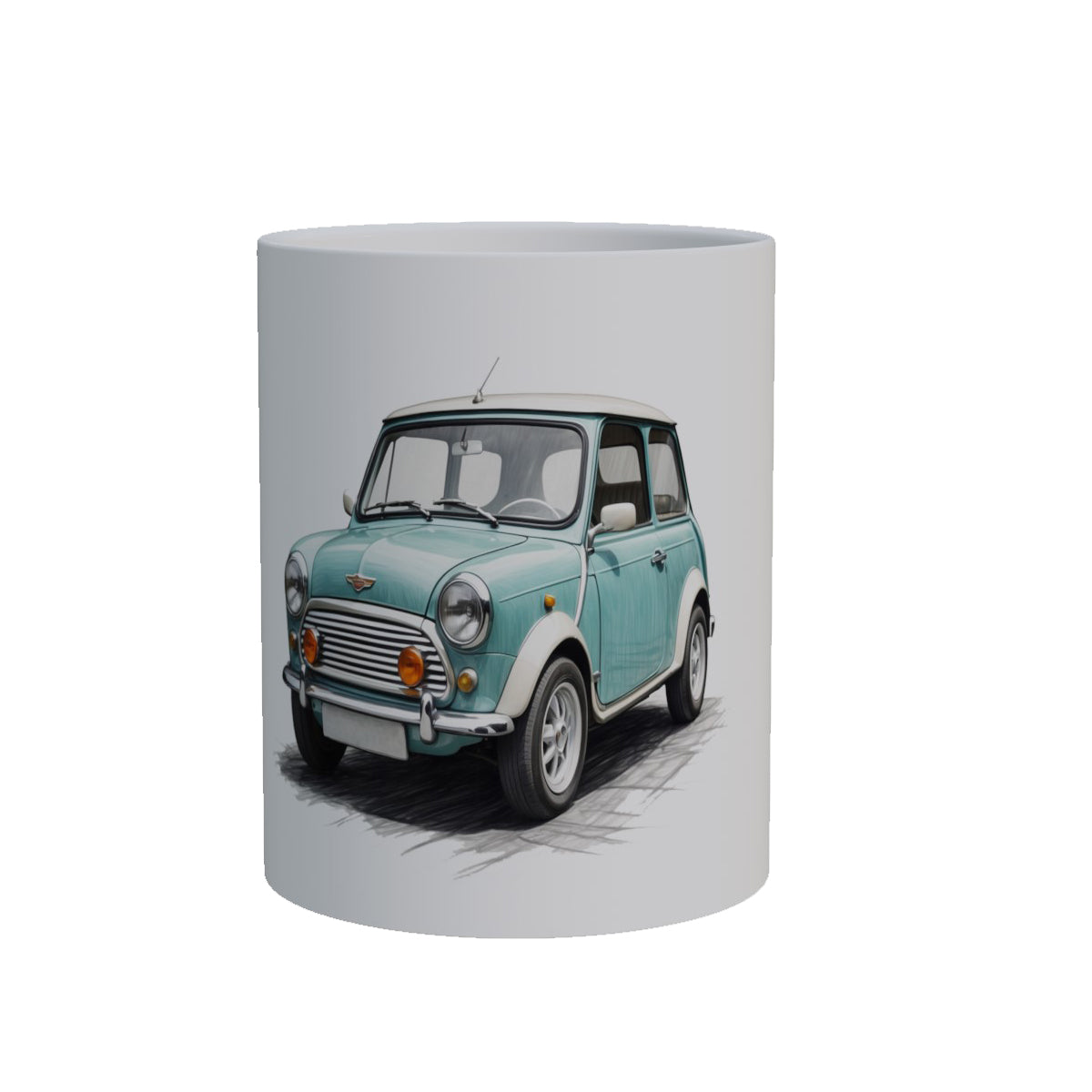 Elegancia Clásica: Taza Mini Cooper