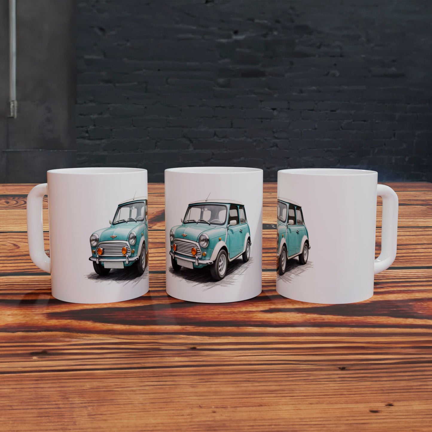Elegancia Clásica: Taza Mini Cooper