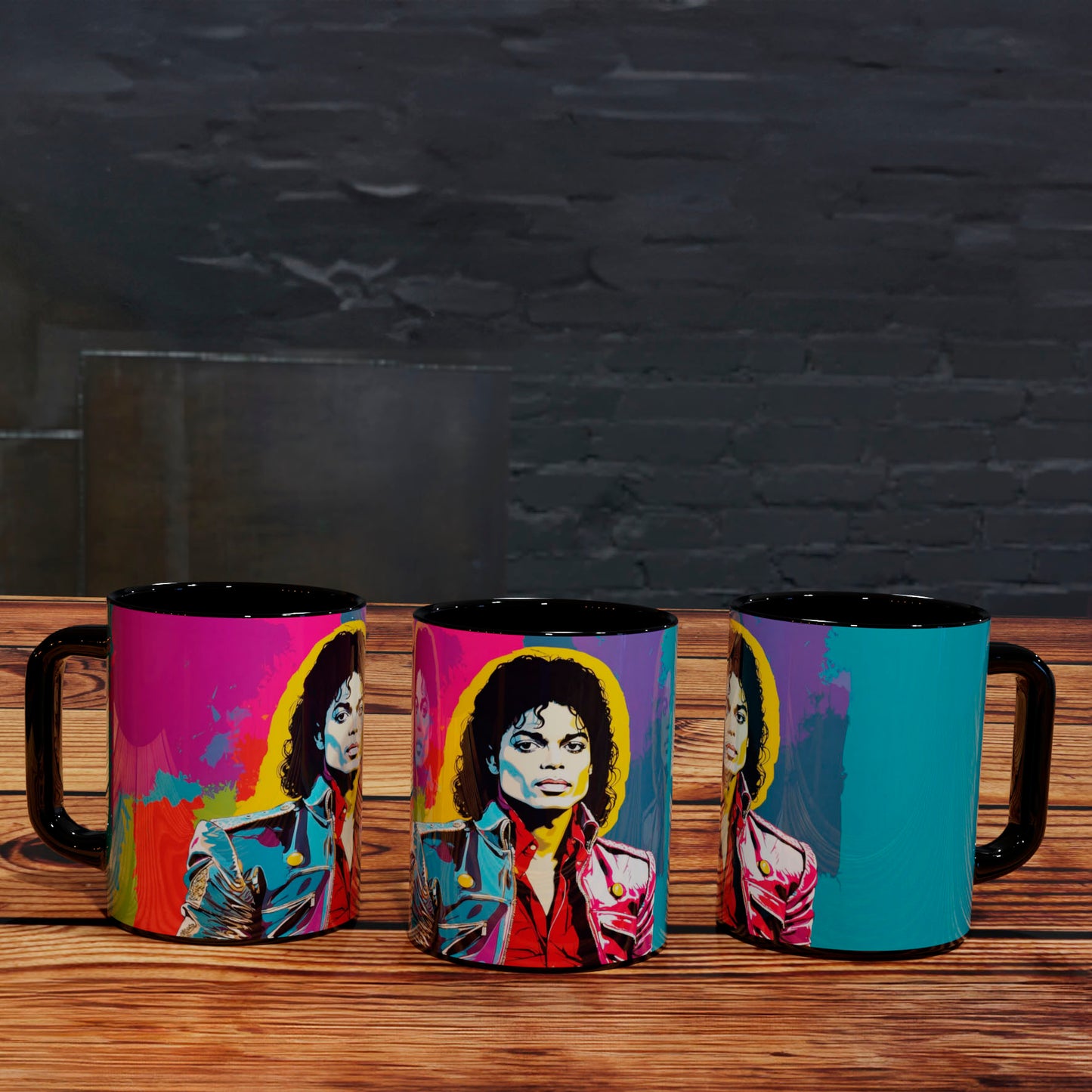Taza Tributo Michael el Rey del Pop