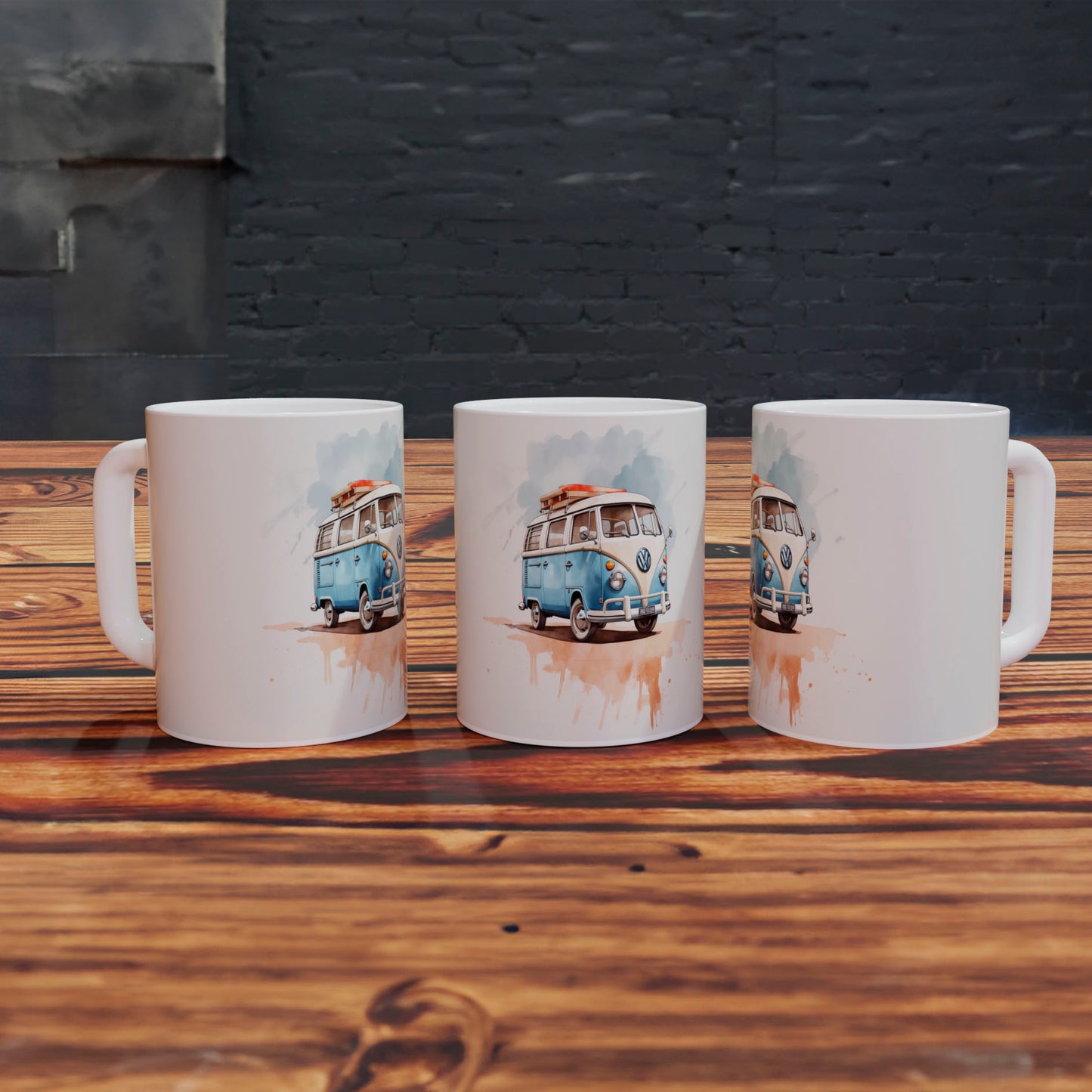 Aventuras Vintage: Taza con VW Camper Van
