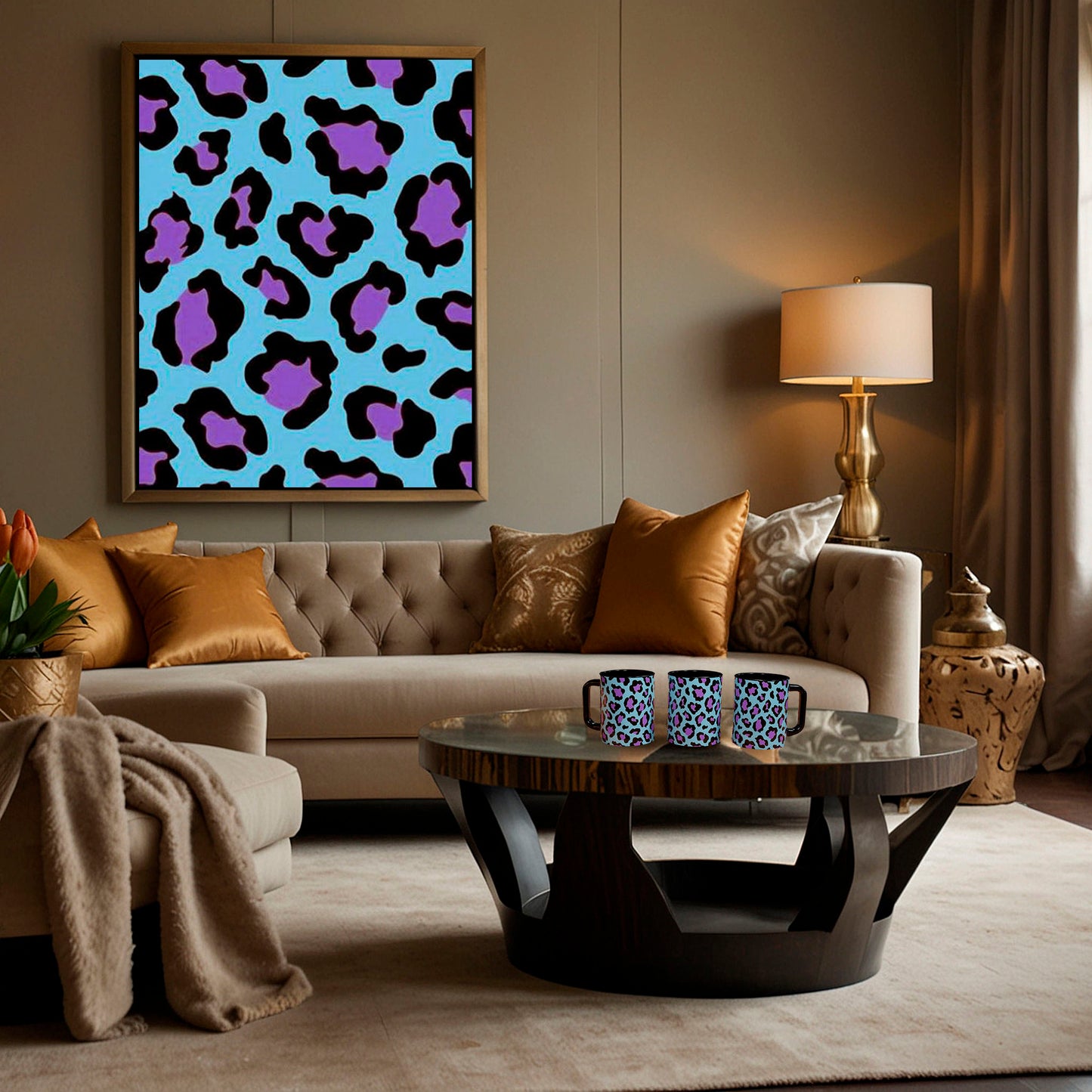 Leopardo Morado Salvajemente Elegante BBM
