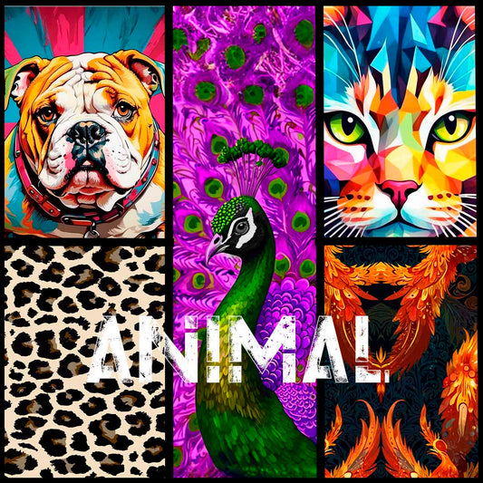 Nuevas Tazas de Animales Salvajes