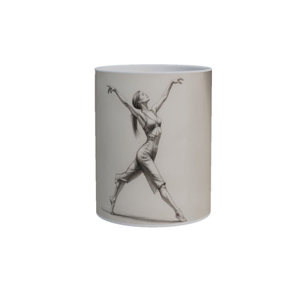 Taza con Bailarina en Danza
