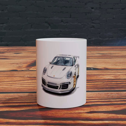 Taza con Diseño de Auto Deportivo