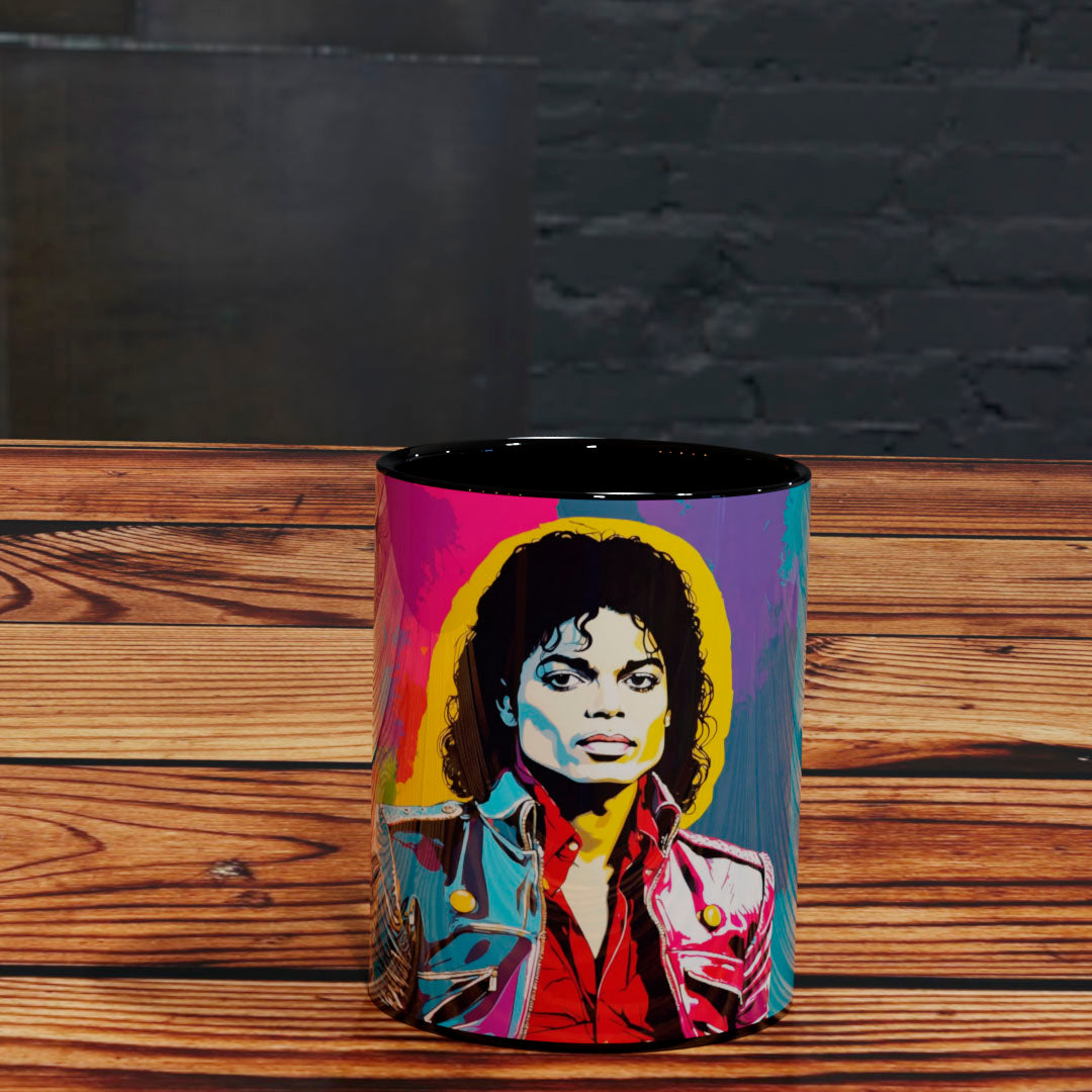 Taza Tributo Michael el Rey del Pop
