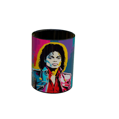 Taza Tributo Michael el Rey del Pop