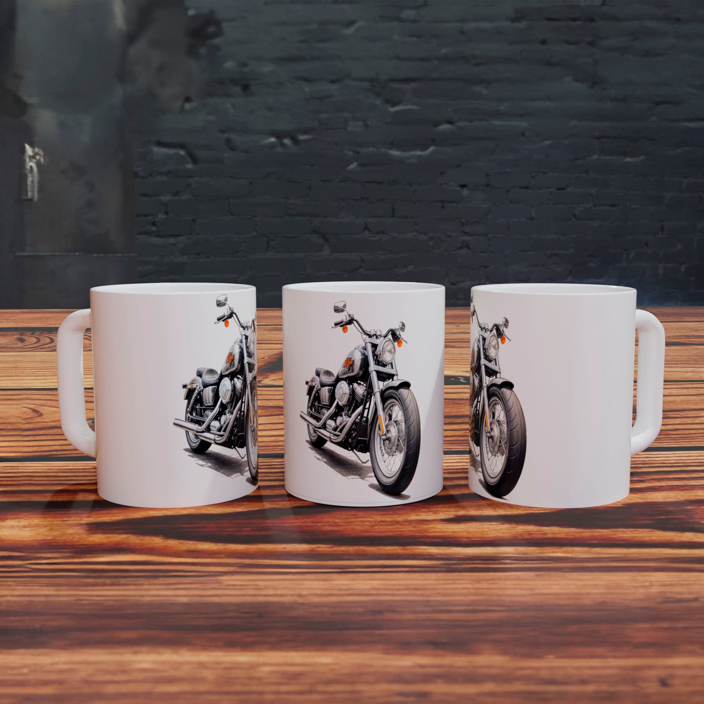 Libertad sobre Ruedas: Taza con Motocicleta HD