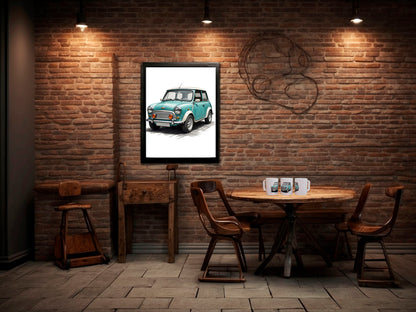 Elegancia Clásica: Taza  Mini Cooper