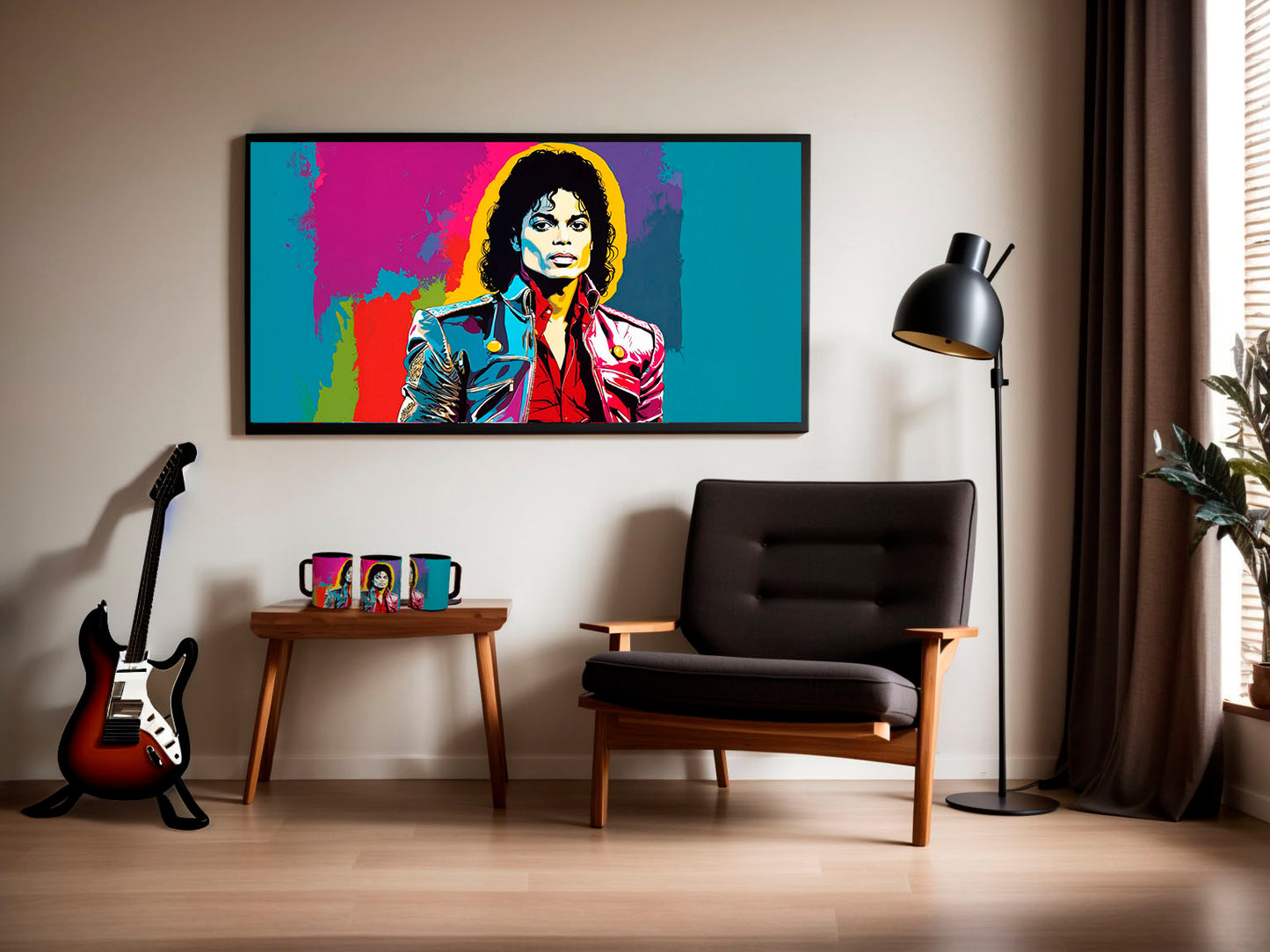 Taza Tributo Michael el Rey del Pop